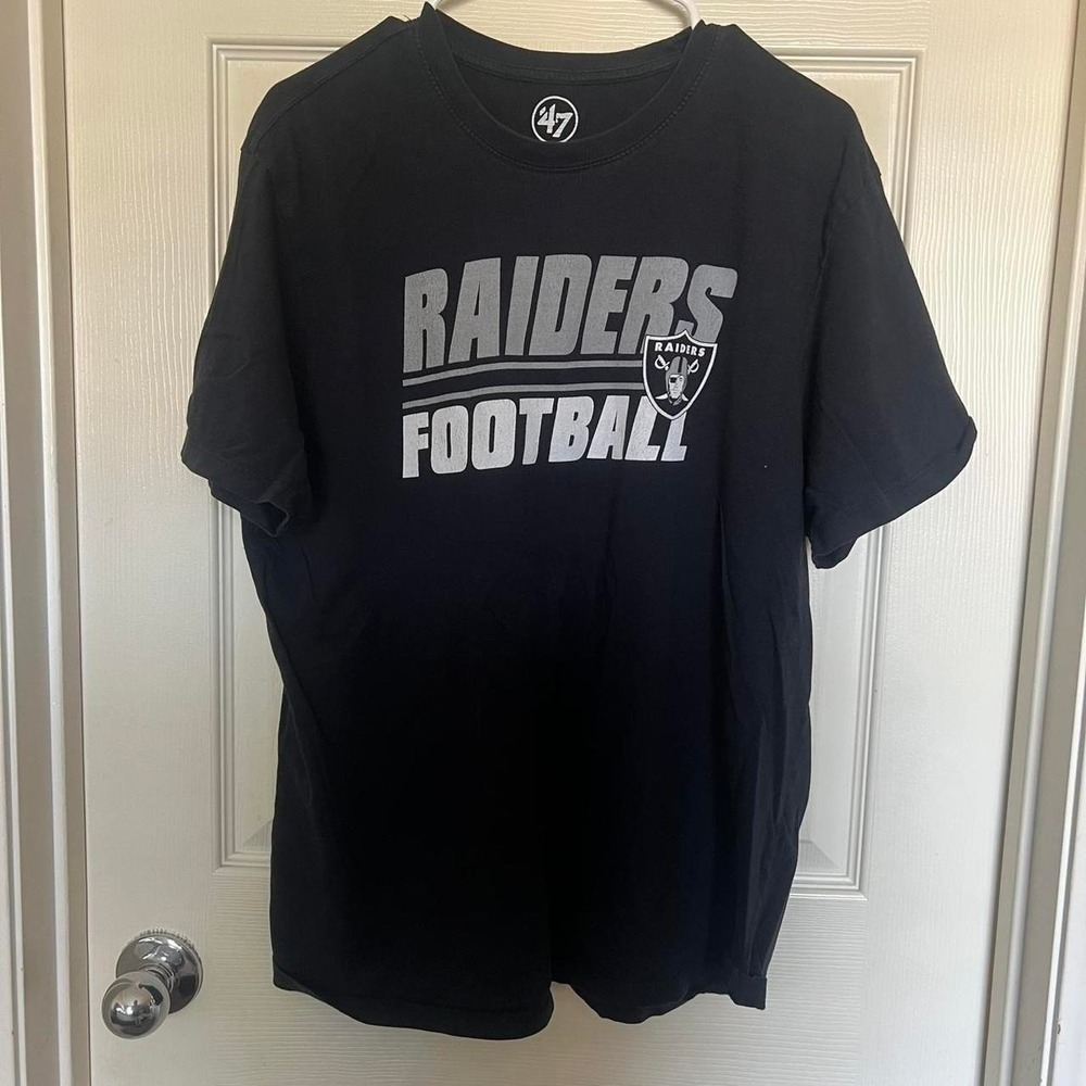 Raiders football xl tee